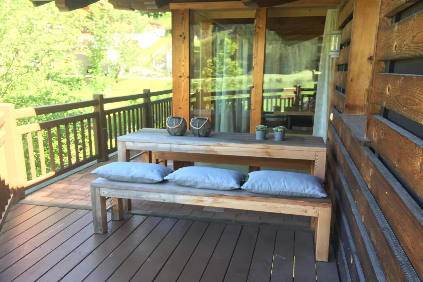 Schöneben  Chalet Bergkristall-Terrace balcony