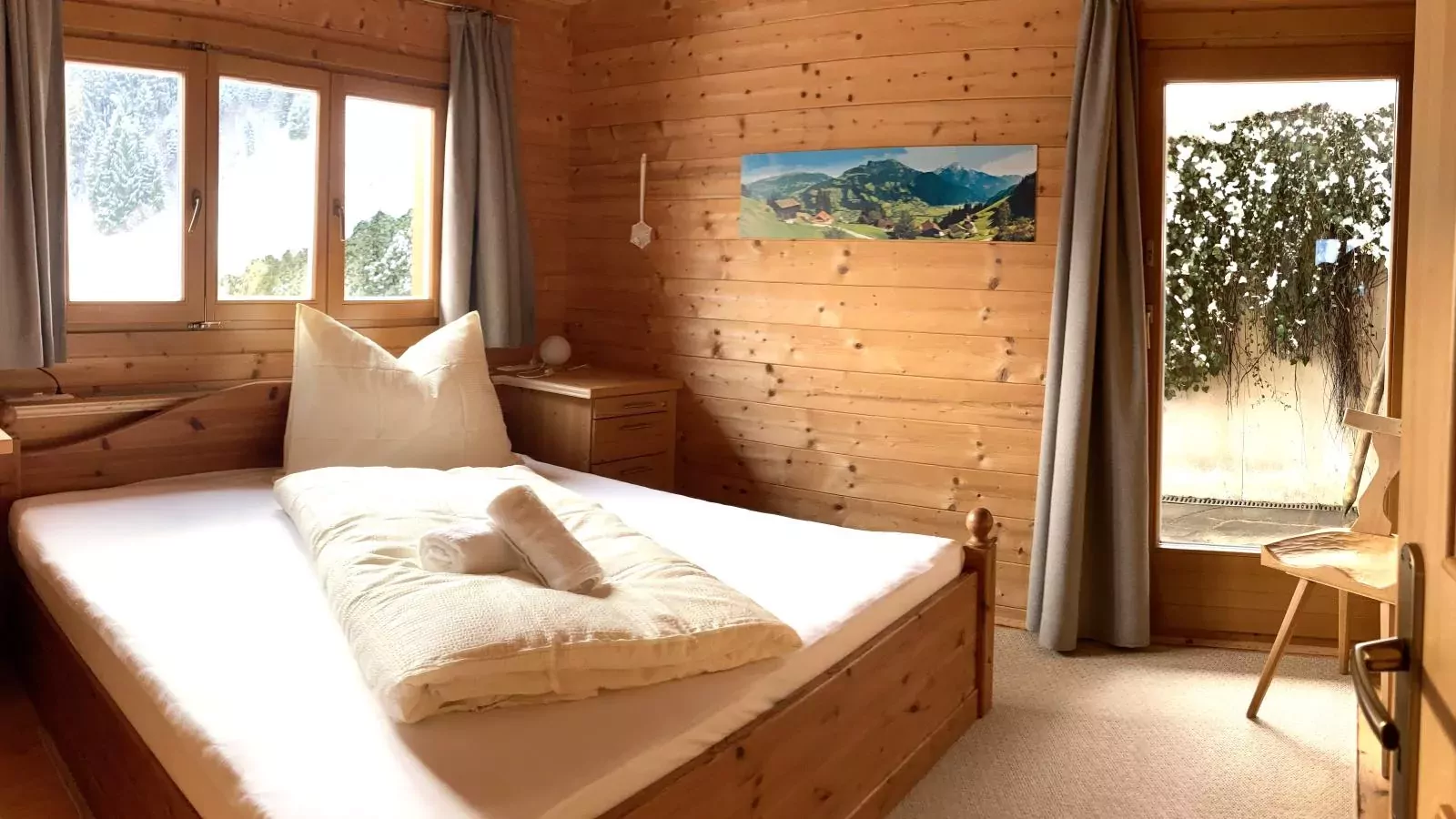 Bergsehnsucht-Schlafzimmer