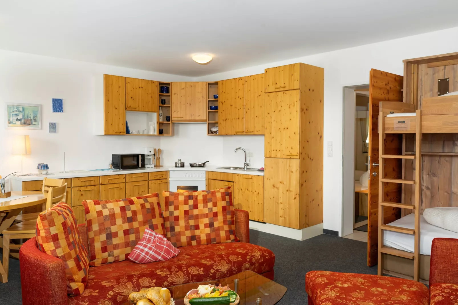 Naviser Hütte Wohnung Grünberg 144-Küche