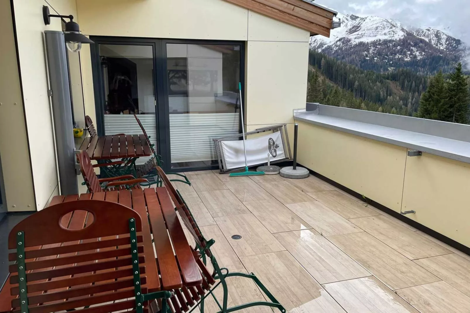 Naviser Hütte Wohnung Kirchdach 145-Terrace balcony