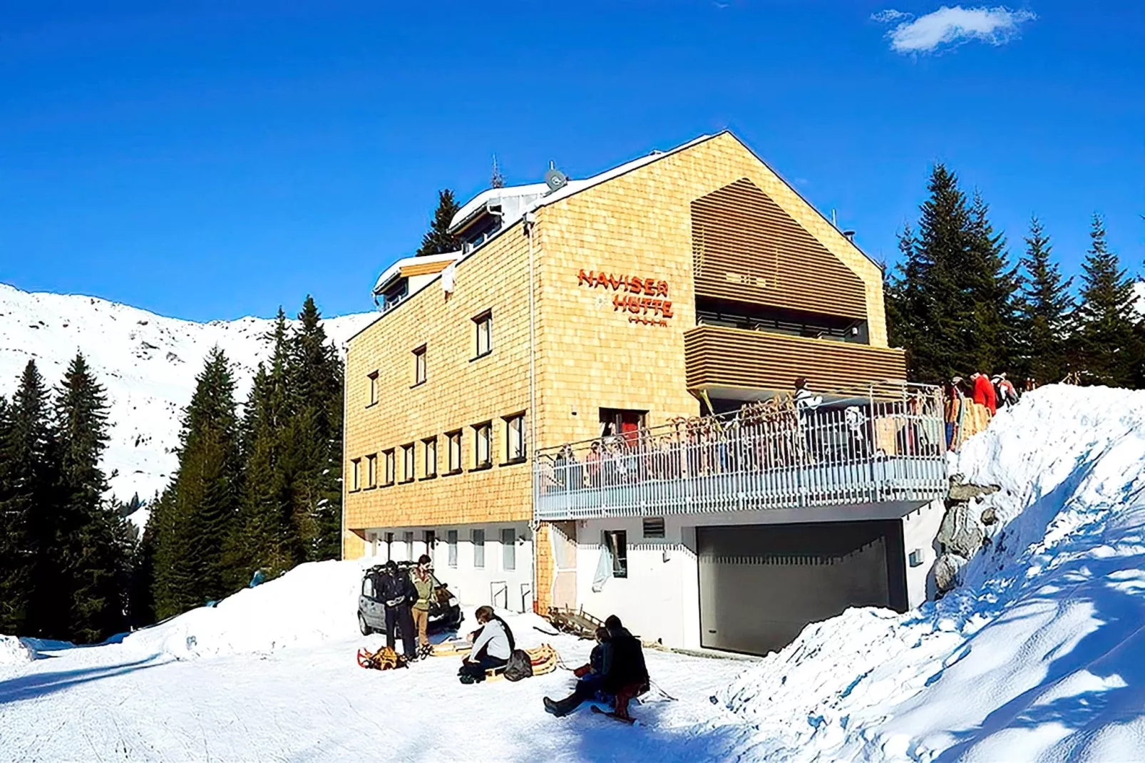 Naviser Hütte Wohnung Kirchdach 145-Exterior winter