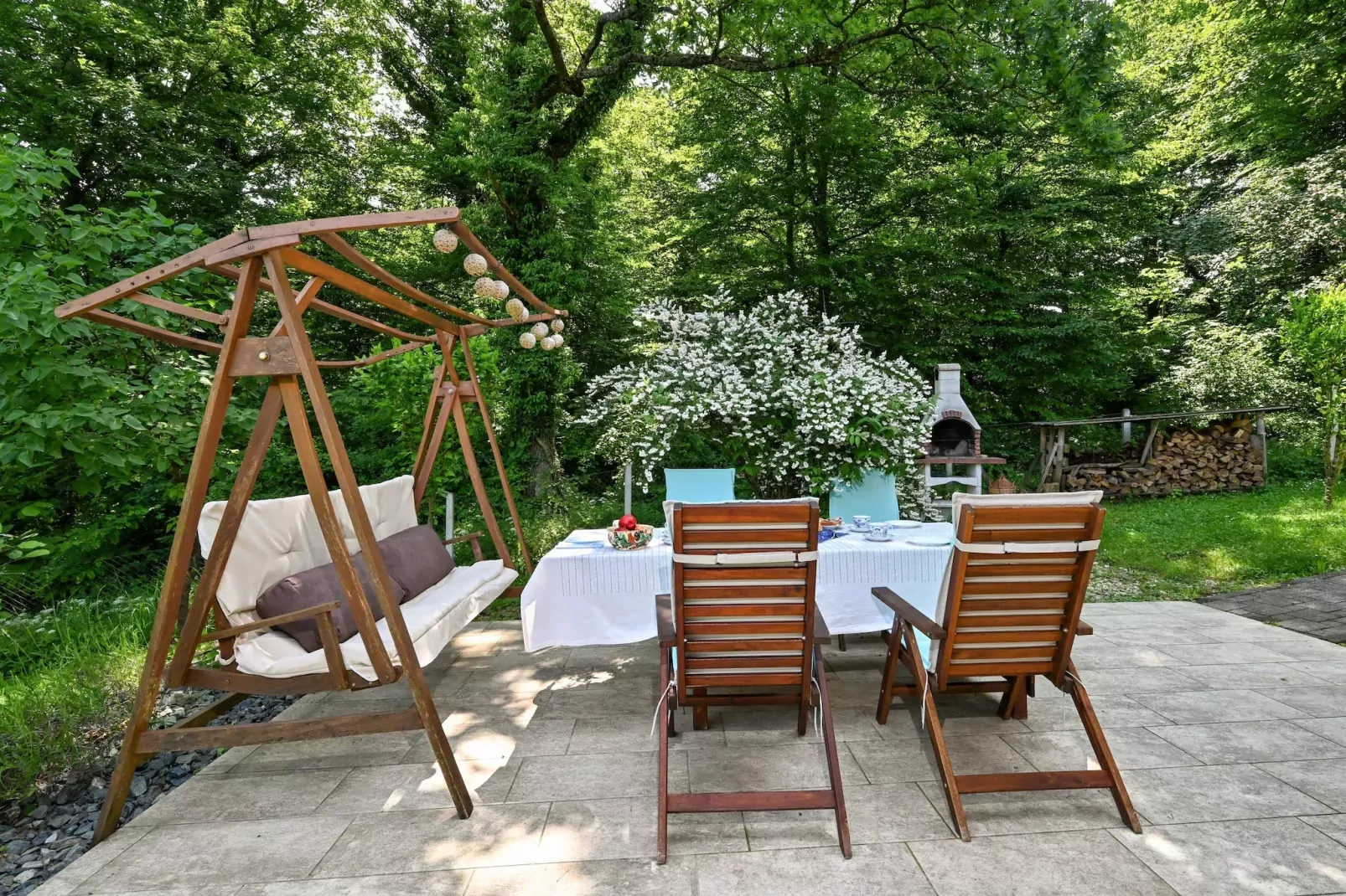 Holiday house Lema-Terrassenbalkon
