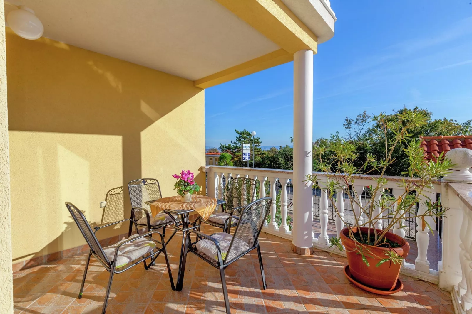 Apartment Kvarner-Terrace balcony
