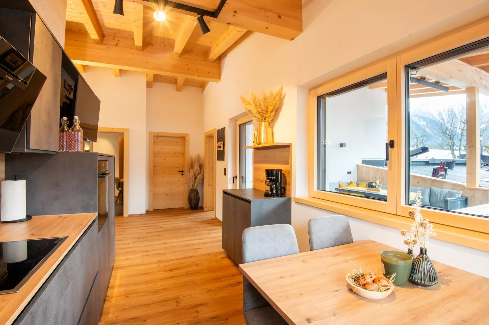 Apartment Moiklerhof-Dining room