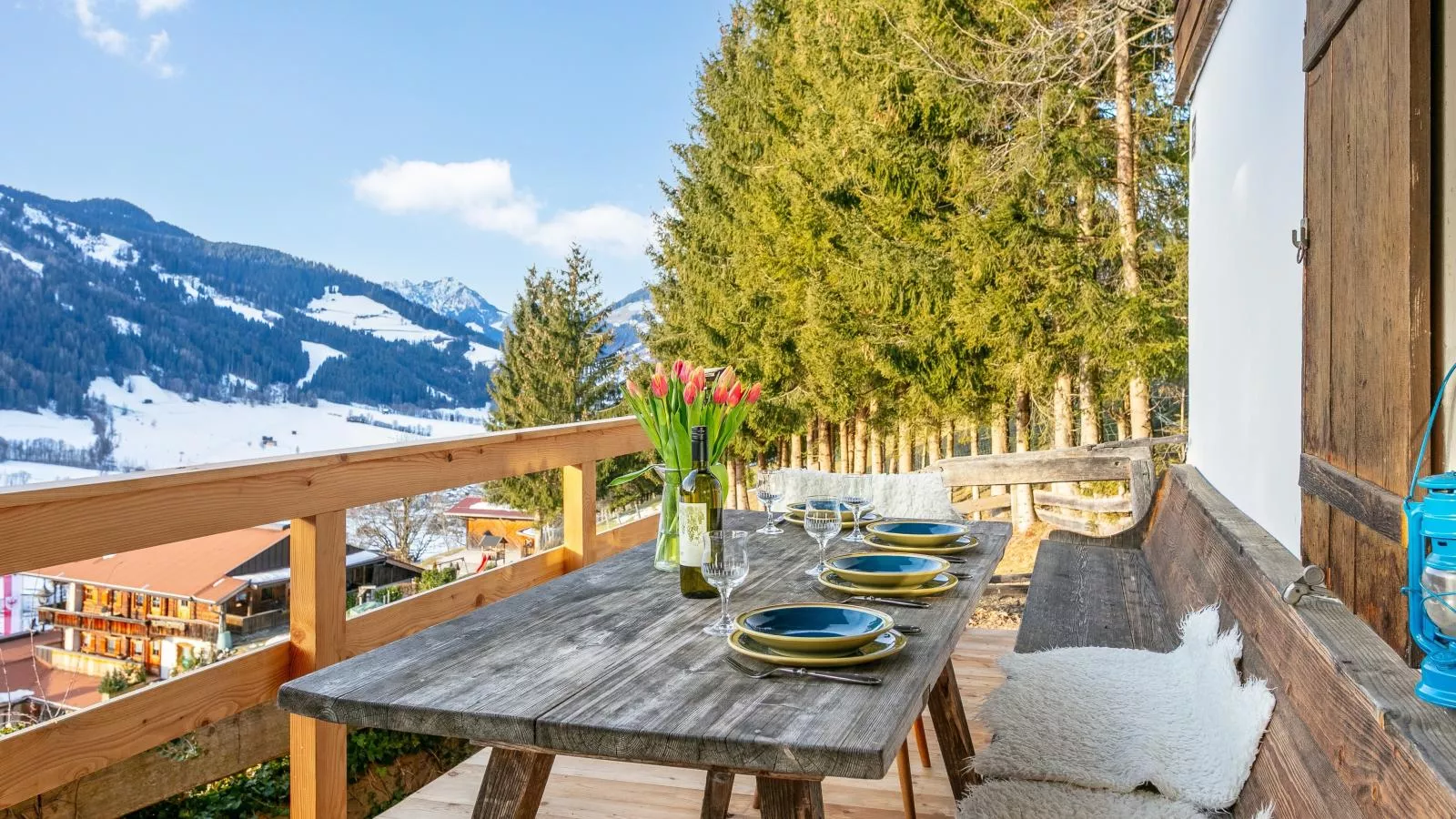 Sonnenhütte oben-Terrace balcony