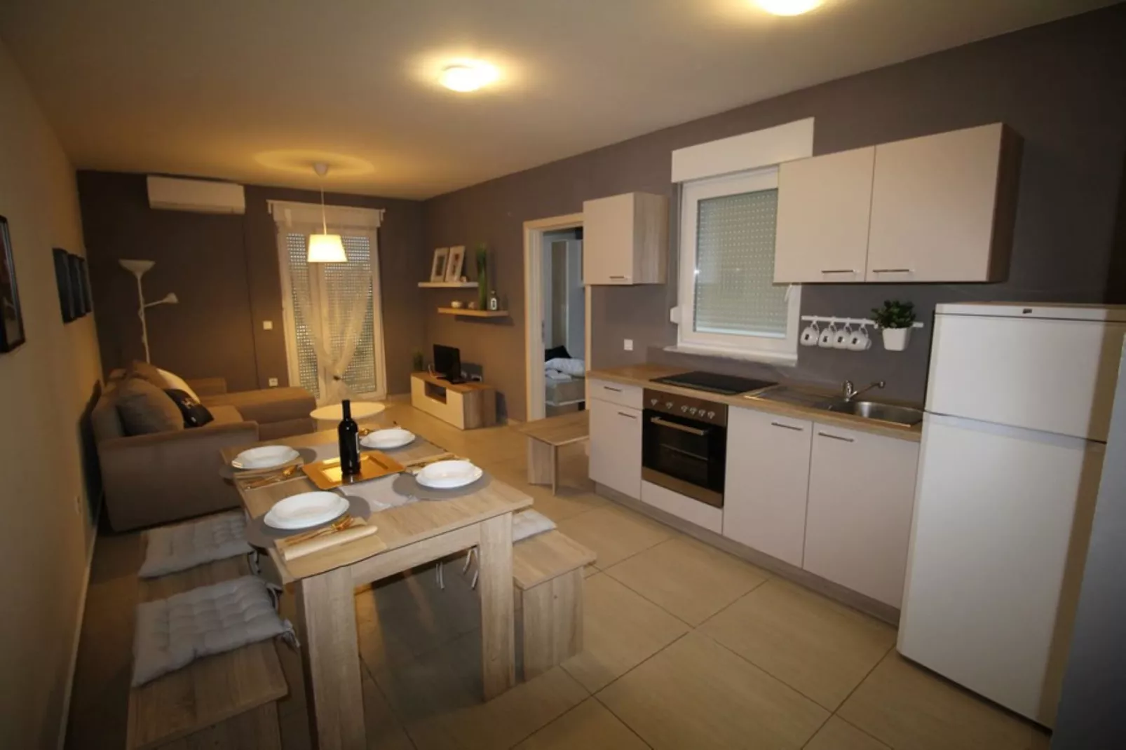 Apartments Sun-Mauro V-Kitchen