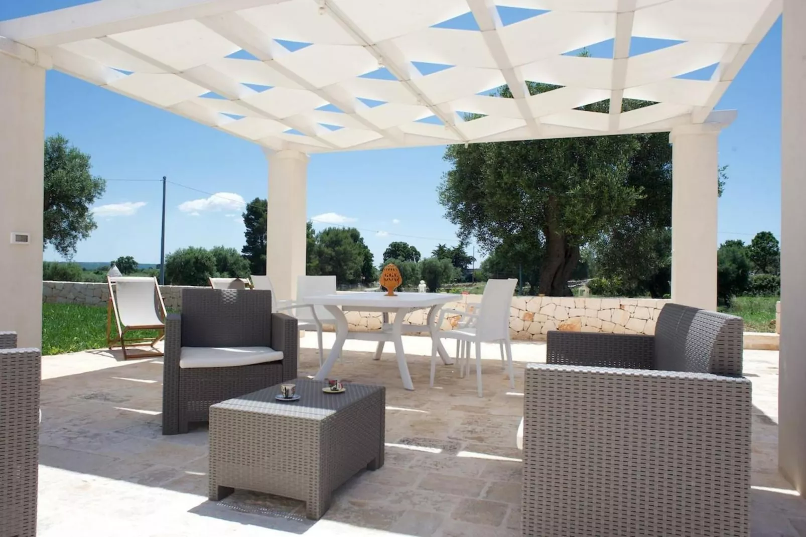 Ferienhaus Cisternino - Trulli Contrada Pico-Terrace balcony