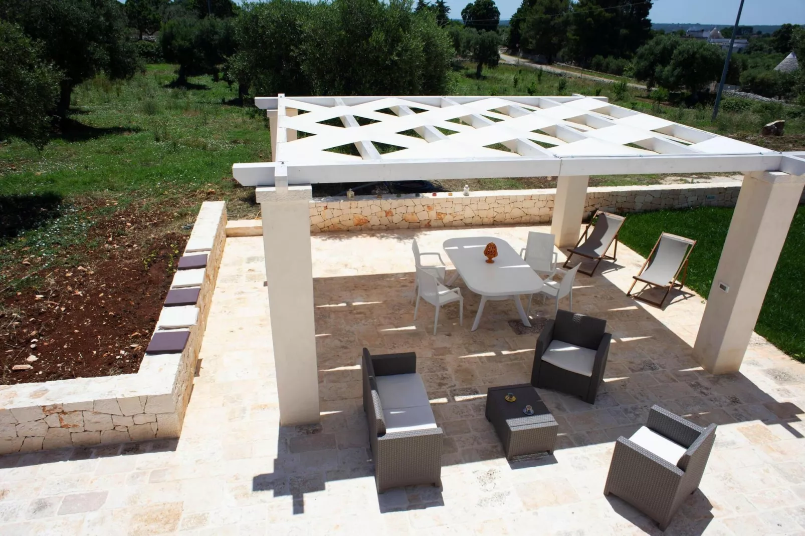 Ferienhaus Cisternino - Trulli Contrada Pico-Terrace balcony