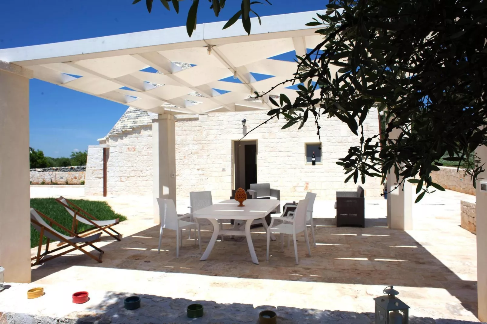Ferienhaus Cisternino - Trulli Contrada Pico-Areas summer 1km
