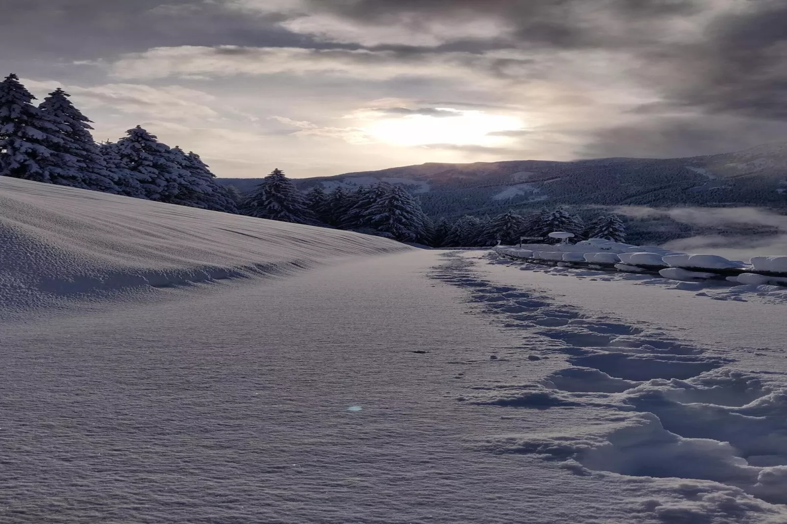 Niedermunthof Villnöß - Fermeda-Area winter 1km