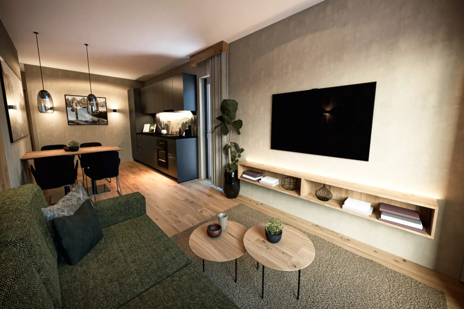 Fiss Suites 4-Living room