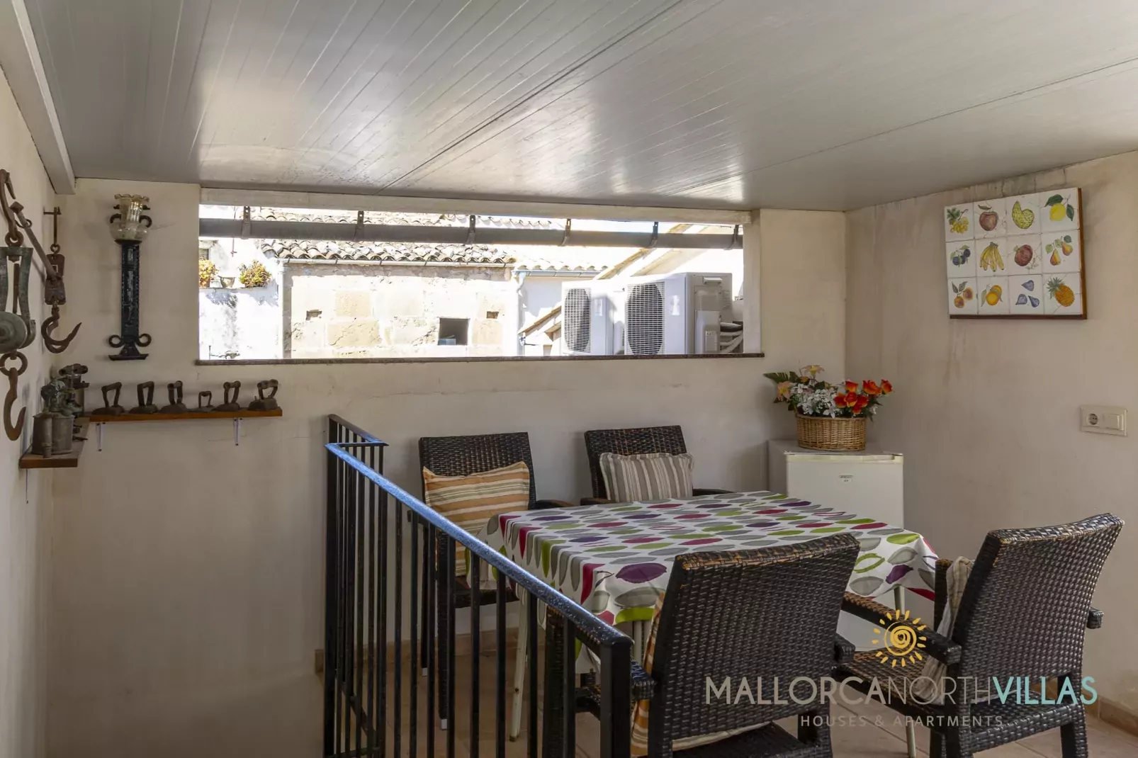 Casa Guillermo Bonita Casa de Pueblo en Pollensa-Esszimmer