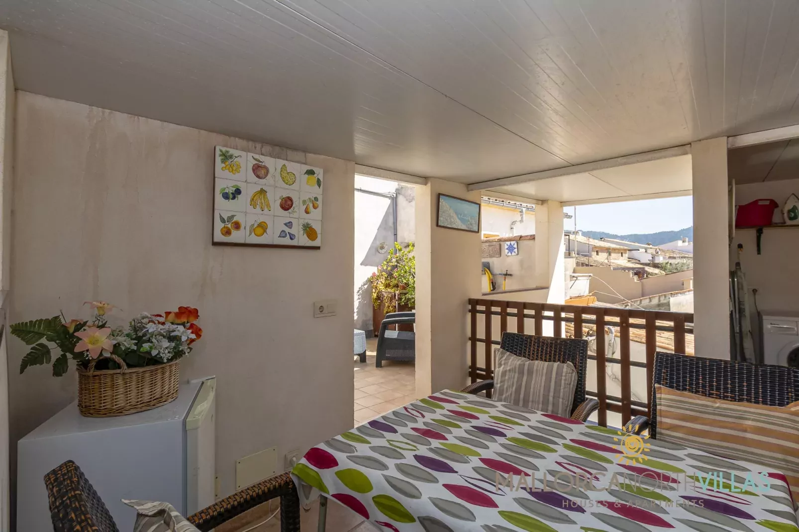 Casa Guillermo Bonita Casa de Pueblo en Pollensa-Terrassenbalkon
