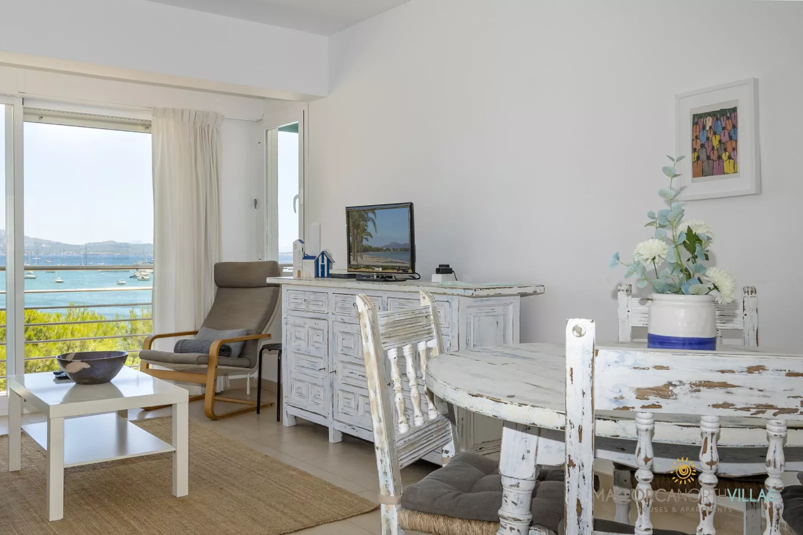 Apartamento Tonia - Primera Línea en Pine Walk-Living room