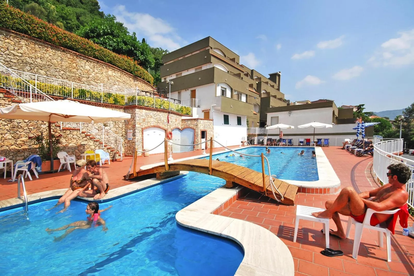 Residence Sant'Anna Pietra Ligure - old B6 / B6 CL Classic - new B5 classic-Pool
