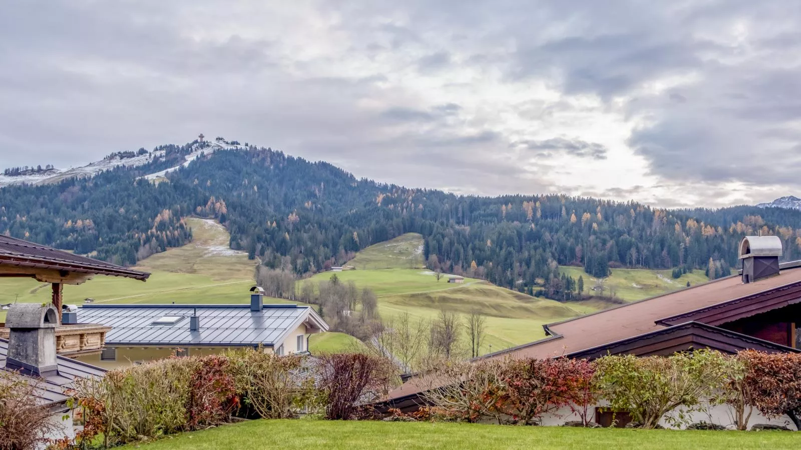 Berg und Blüte II-Aussicht Sommer