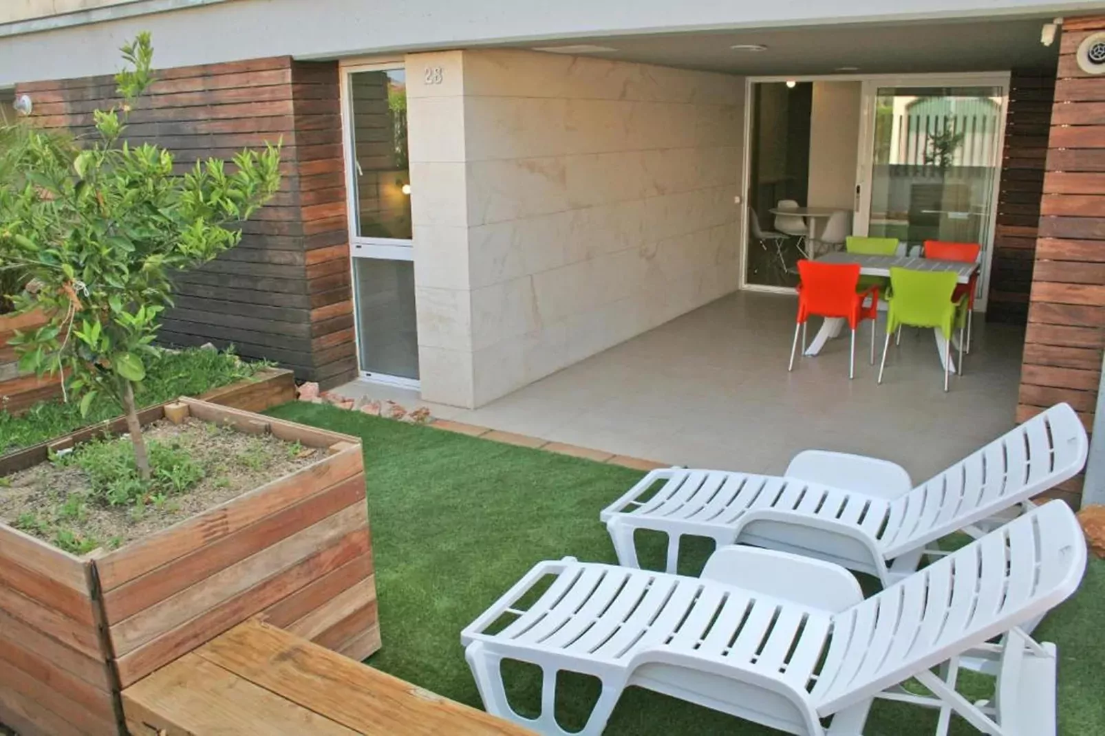 L' Escala delantero T20-Terrassenbalkon