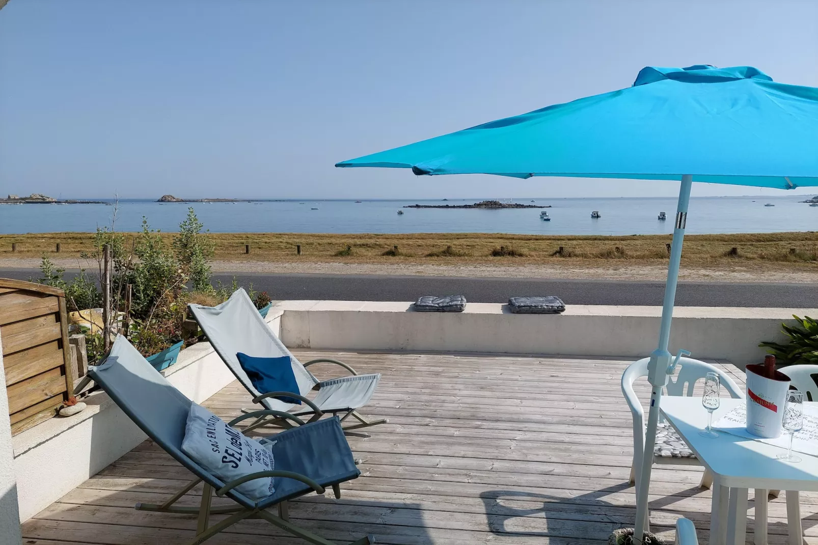 Doppelhaushälfte Plouguerneau-View summer