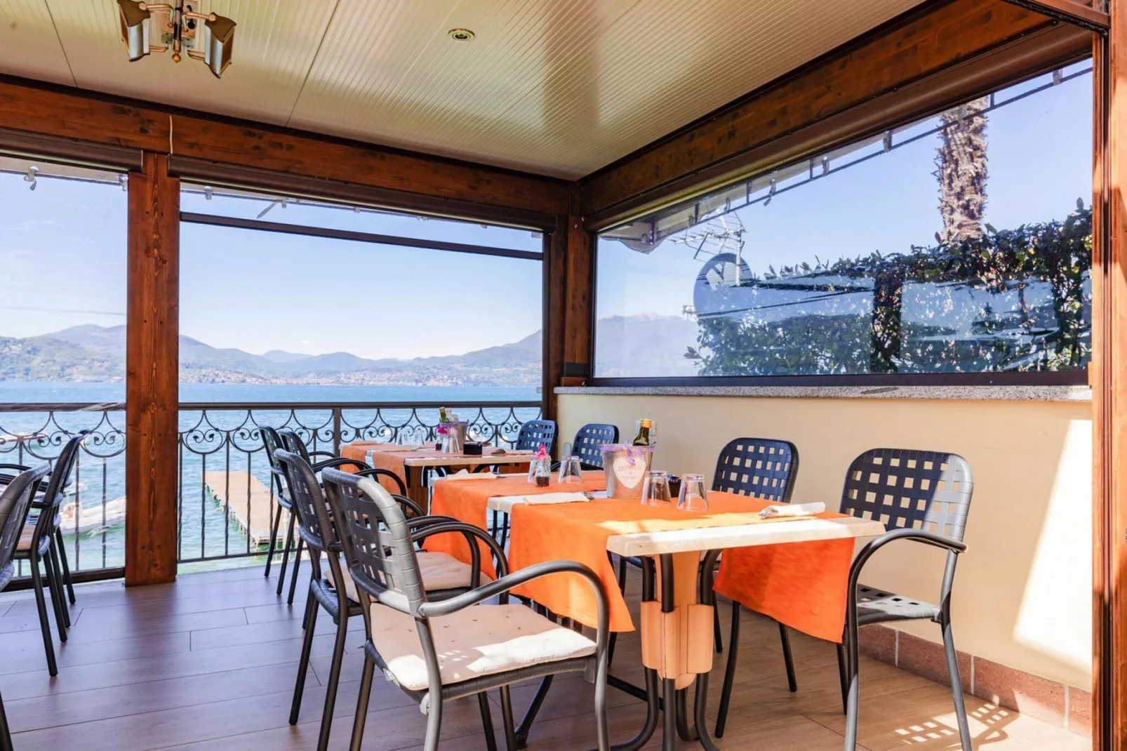 Residence Casa & Vela SRL, Oggebbio-Monolocale-Terrassenbalkon
