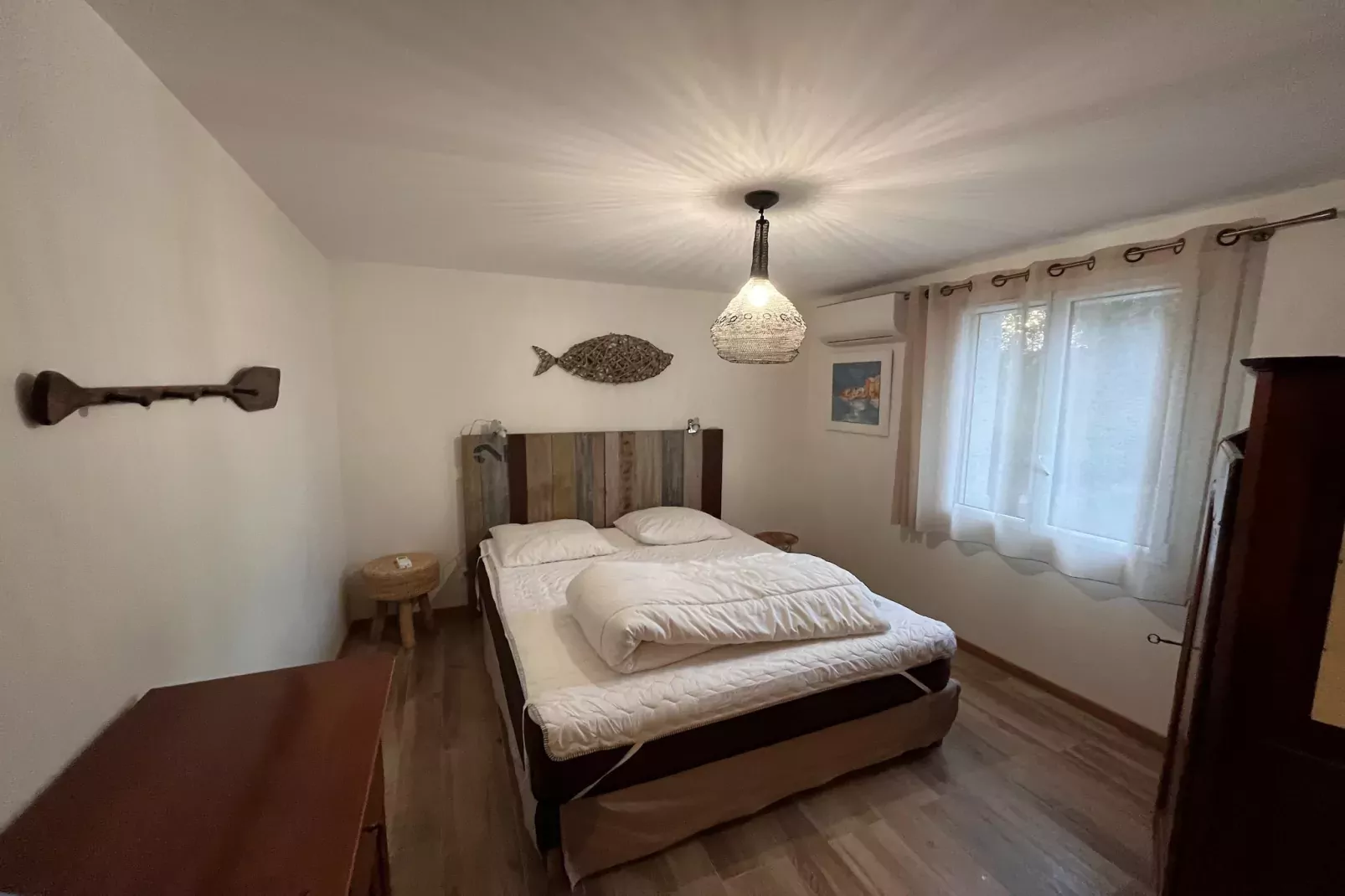 Jolie maison de vacances Lacanau-Schlafzimmer