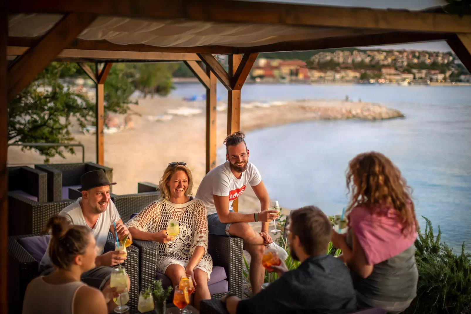Aminess ATEA Camping Resort - Njivice - PREMIUM Holiday home 5 Pers 34m2-Atmosphere