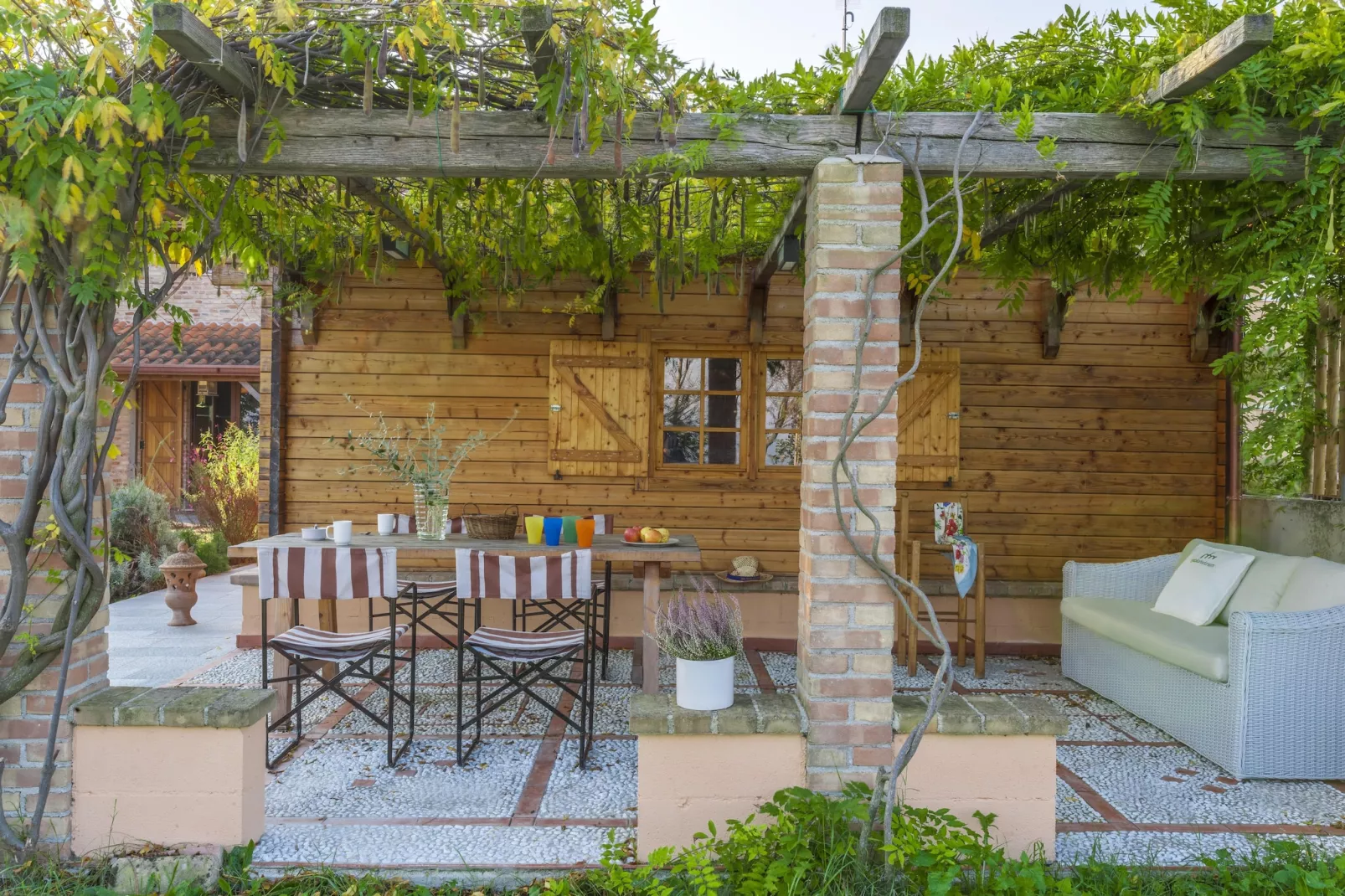 Le Castorelle-Terrassenbalkon