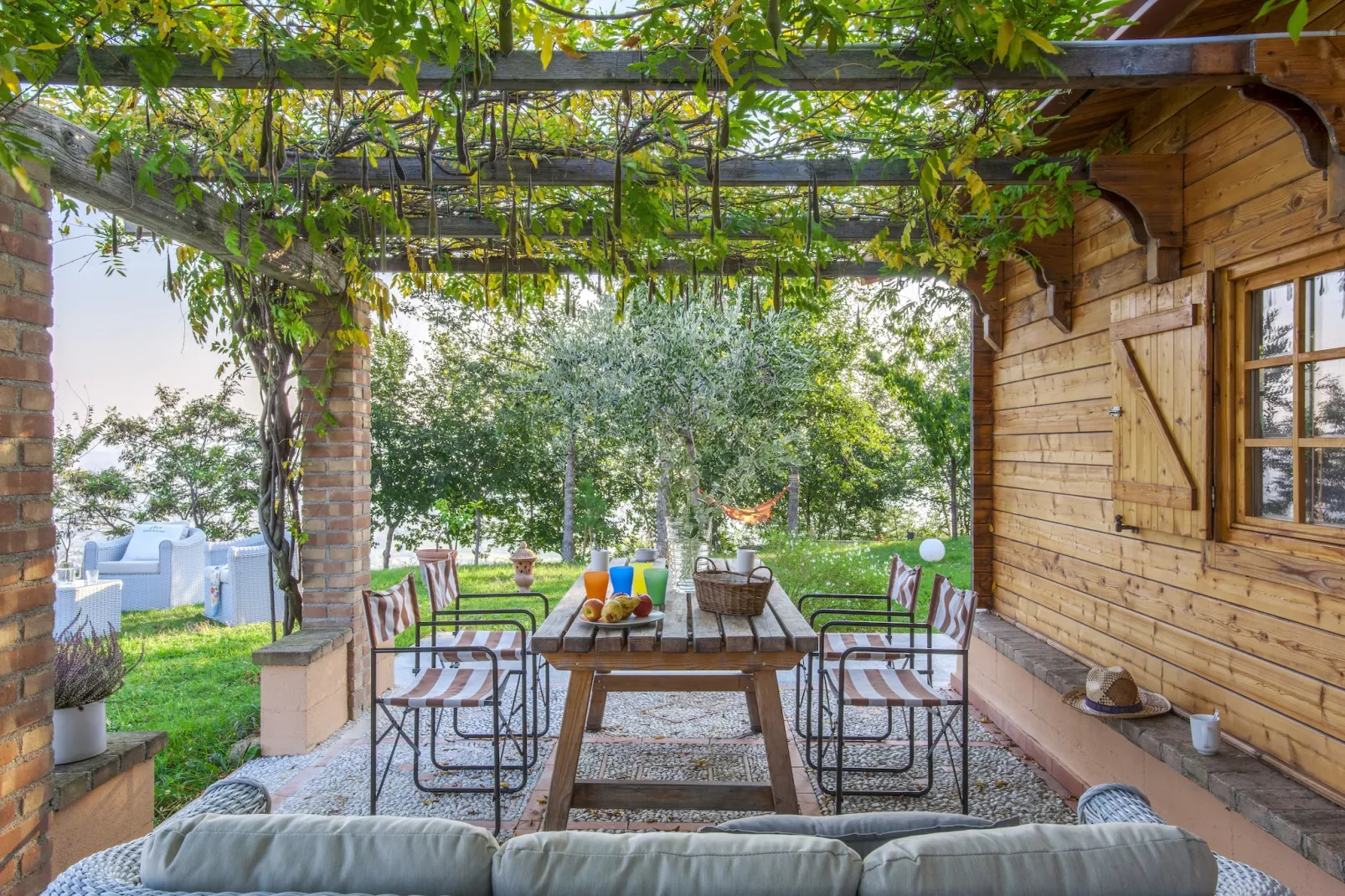 Le Castorelle-Terrassenbalkon