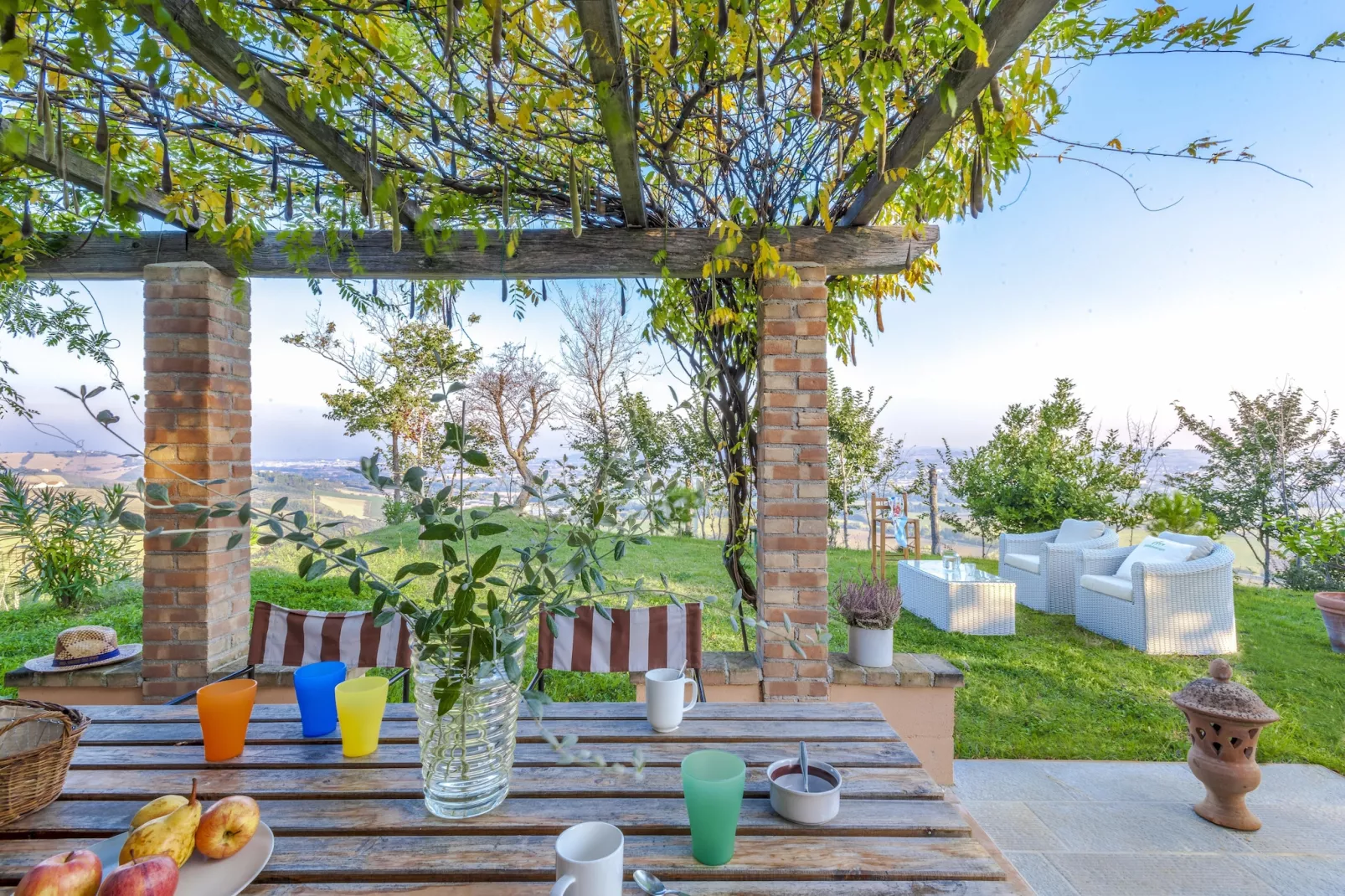 Le Castorelle-Terrassenbalkon