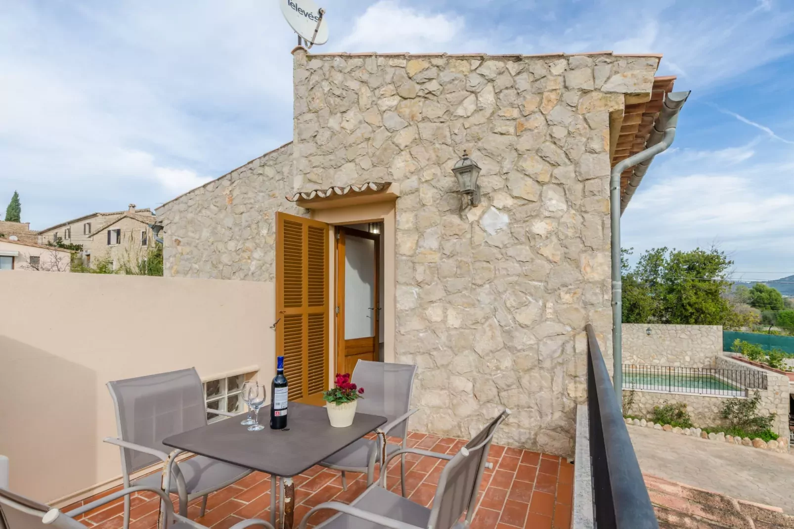 YourHouse Son Sant Joan-Terrasse