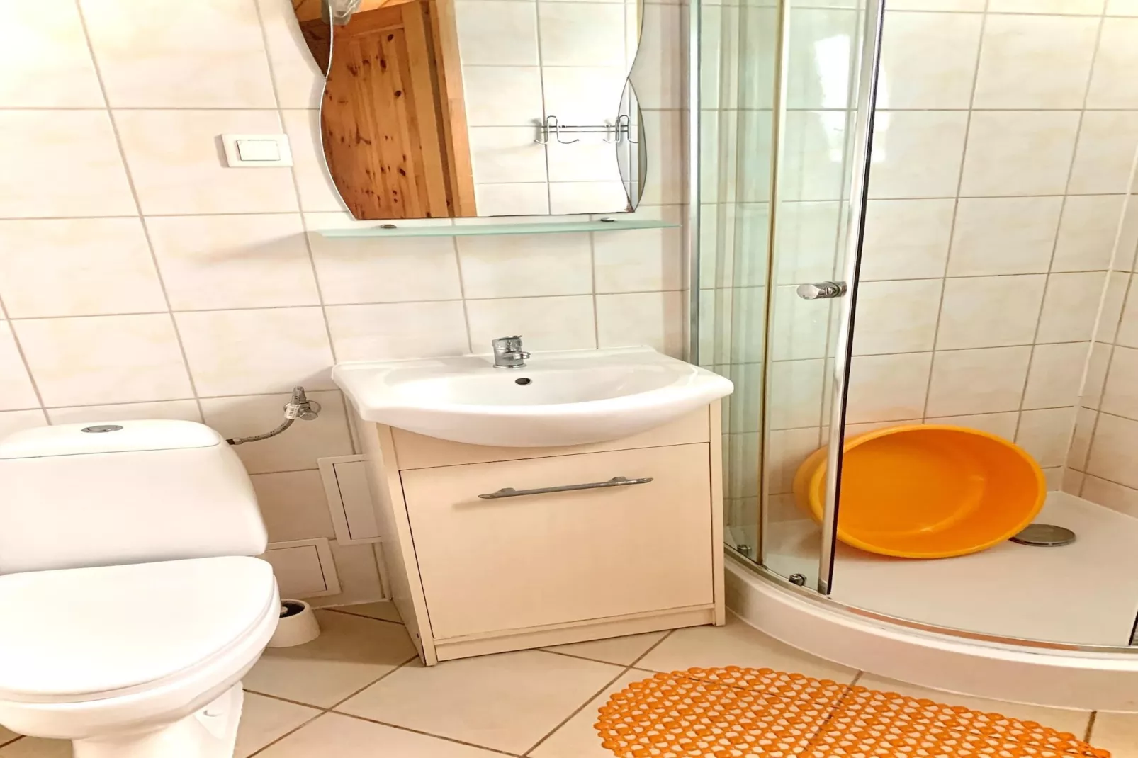Domek STANDARD dla 4 osób Sarbinowo-Salle de bain