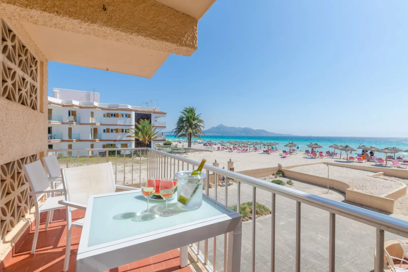 YourHouse Voramar 1C-Terrassenbalkon