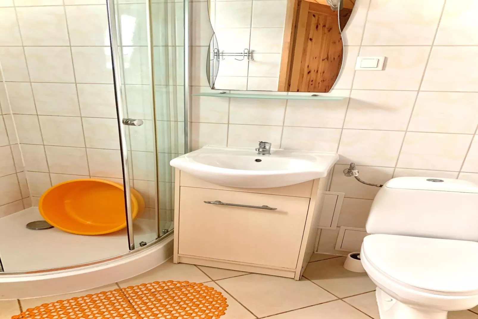 Domek STANDARD dla 4 osób Sarbinowo-Salle de bain