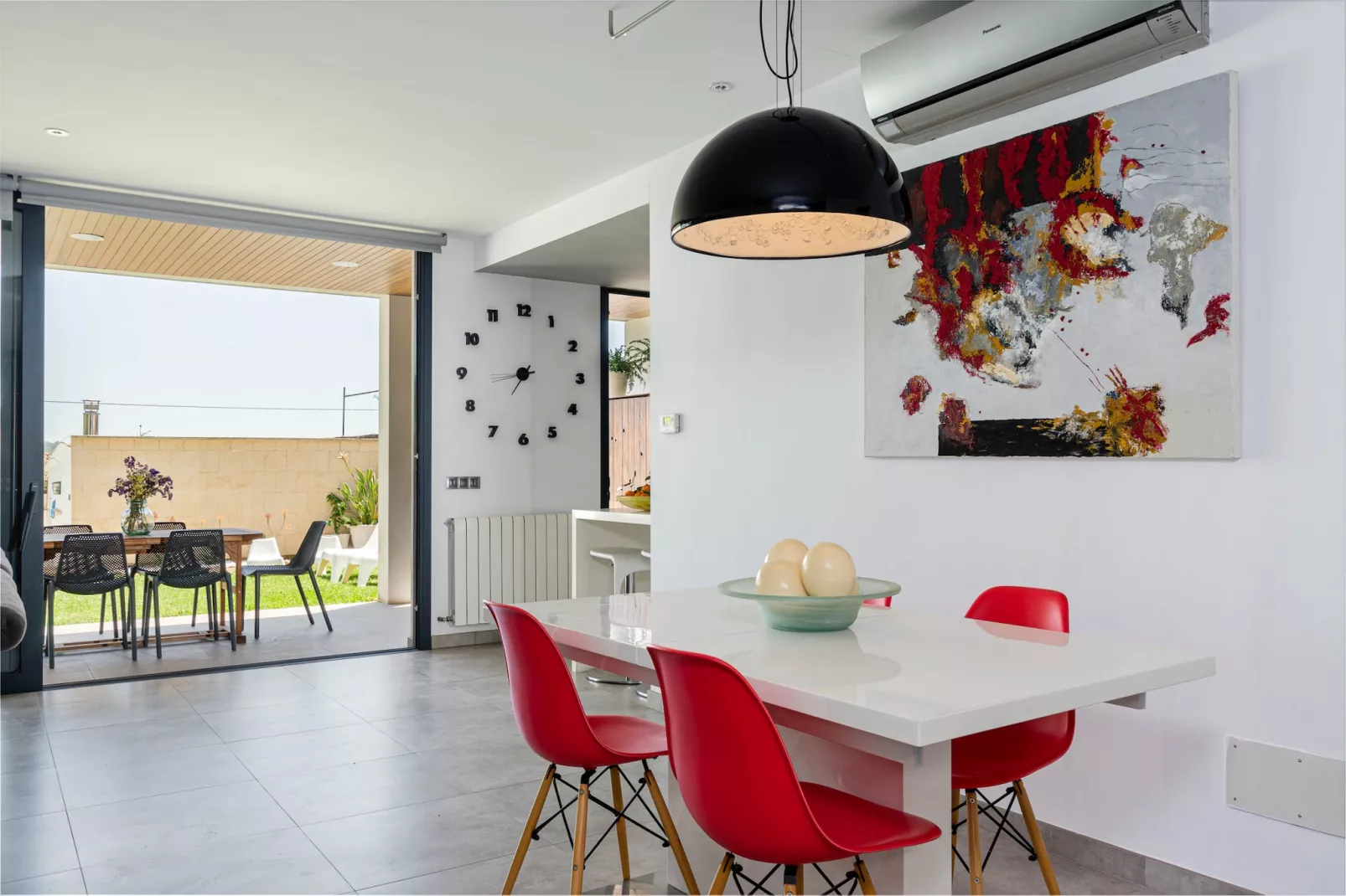 YourHouse Casa Llubi modern villa with pool-Dining room