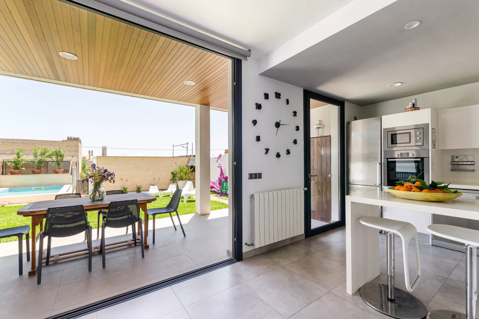 YourHouse Casa Llubi modern villa with pool-Dining room