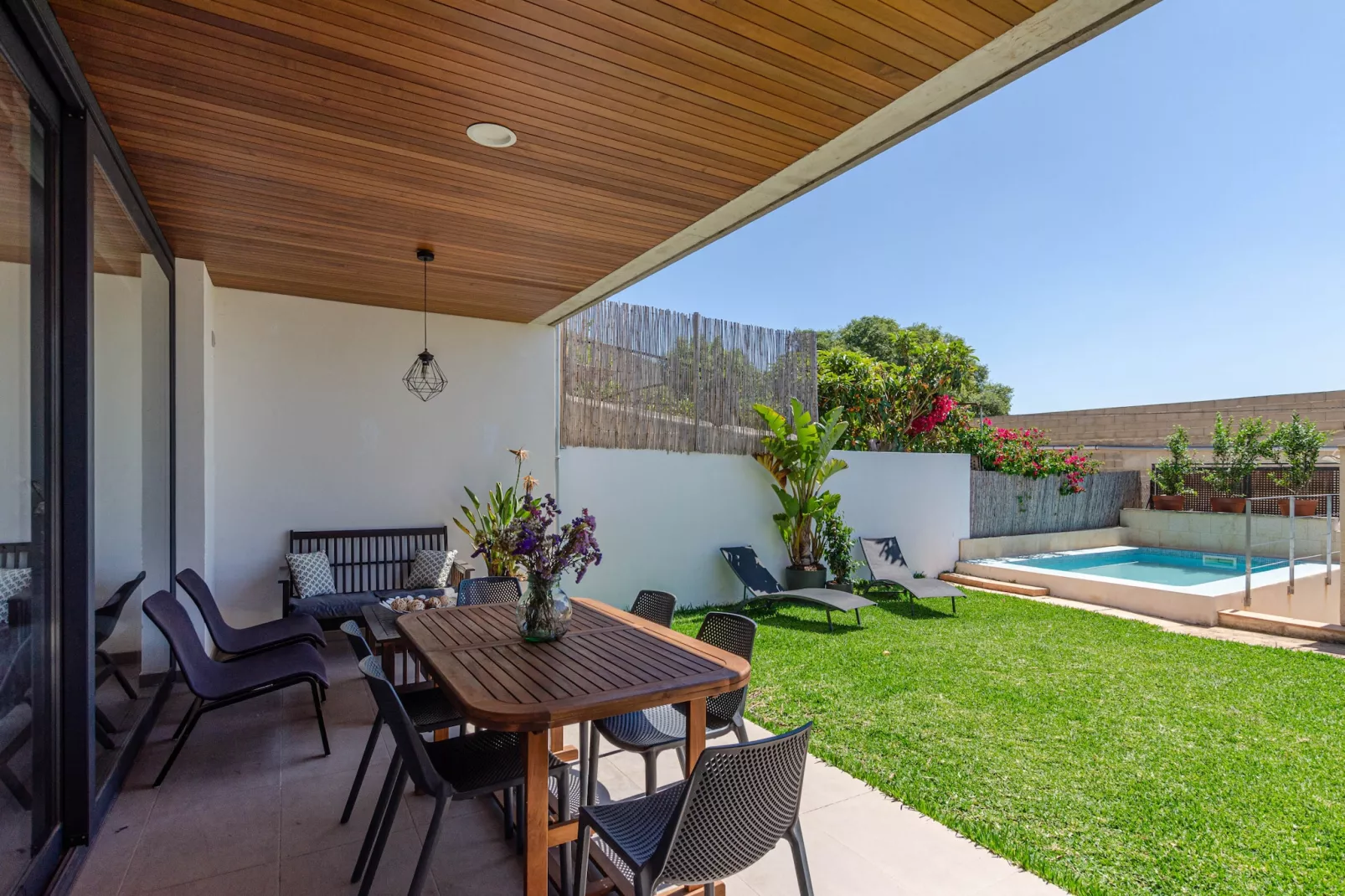 YourHouse Casa Llubi modern villa with pool-Terrace