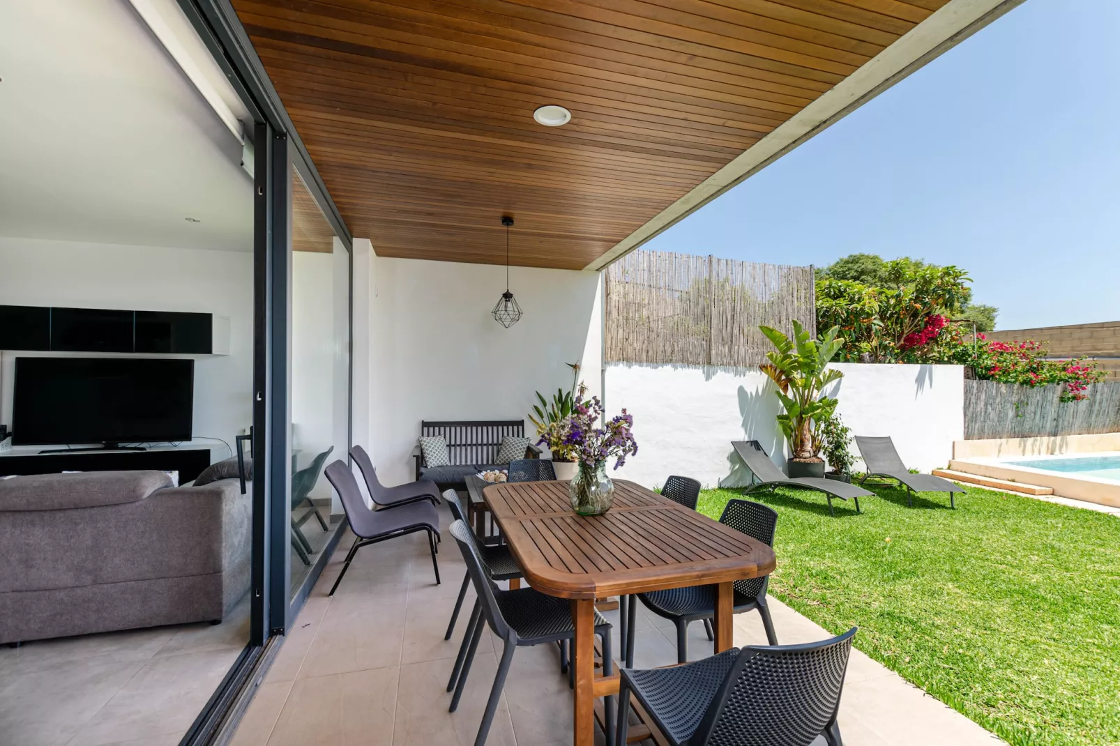 YourHouse Casa Llubi modern villa with pool-Terrace