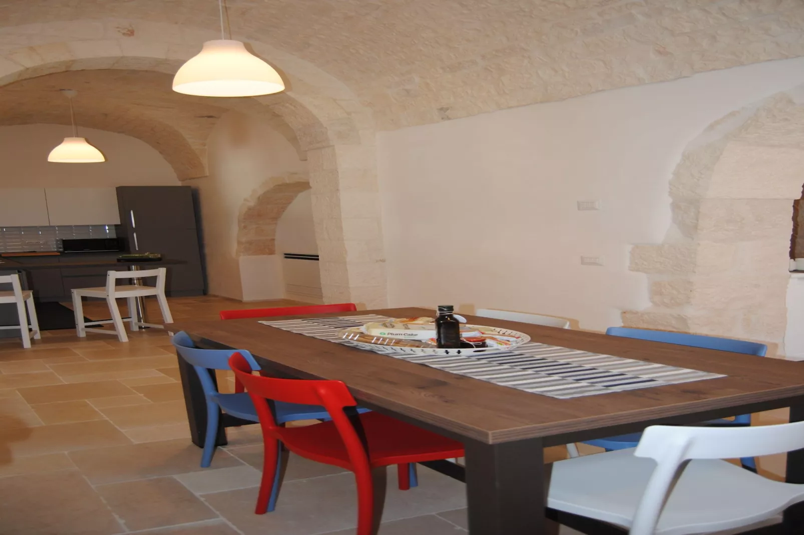 Trullo Rosa Ostuni-Dining room