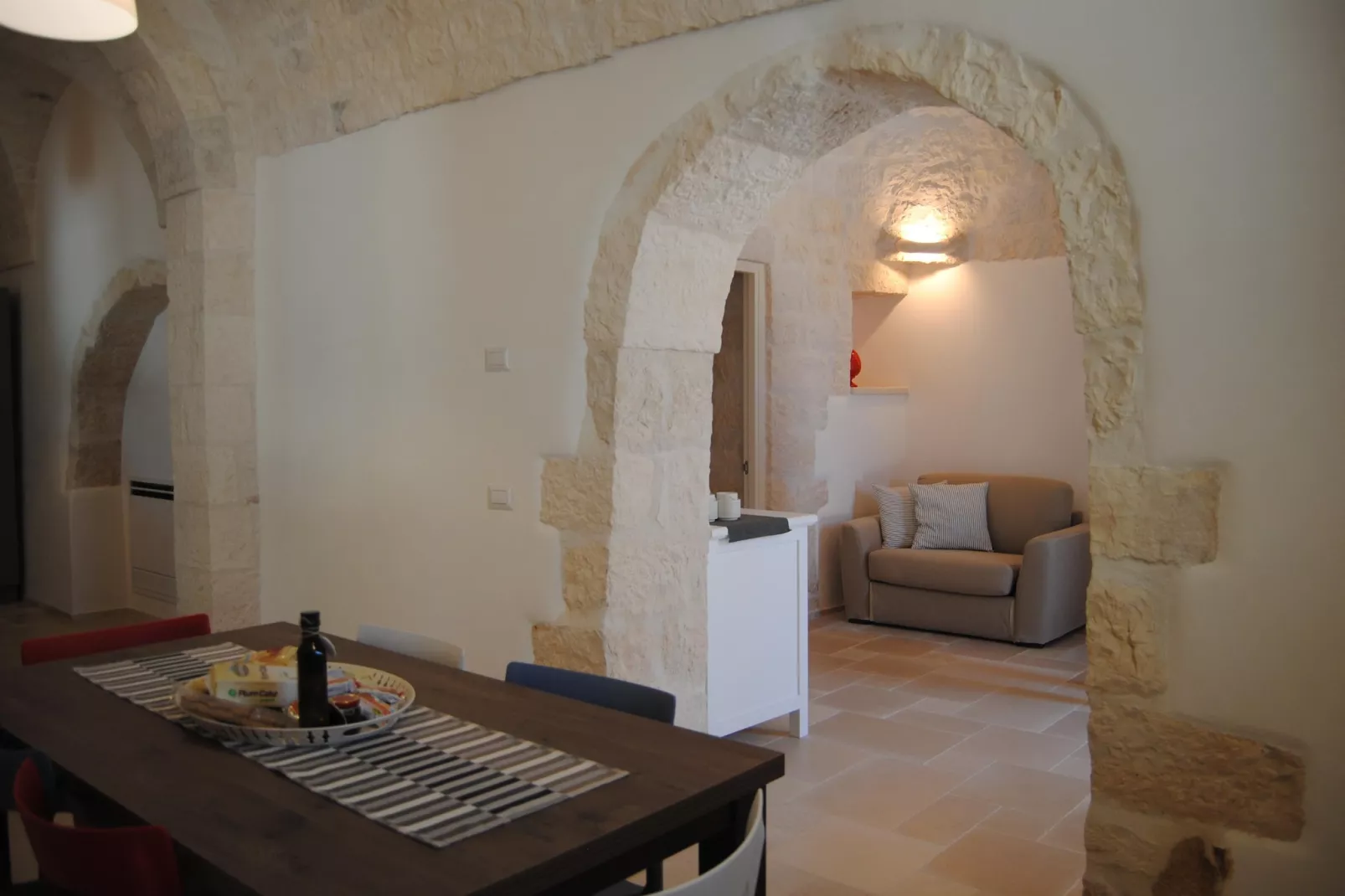 Trullo Rosa Ostuni-Dining room