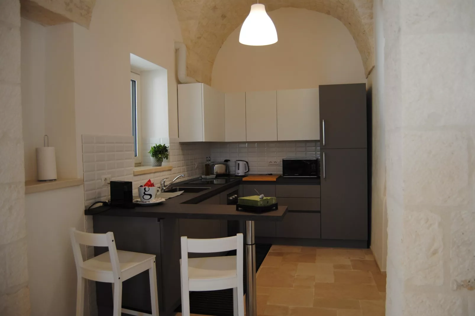 Trullo Rosa Ostuni-Kitchen