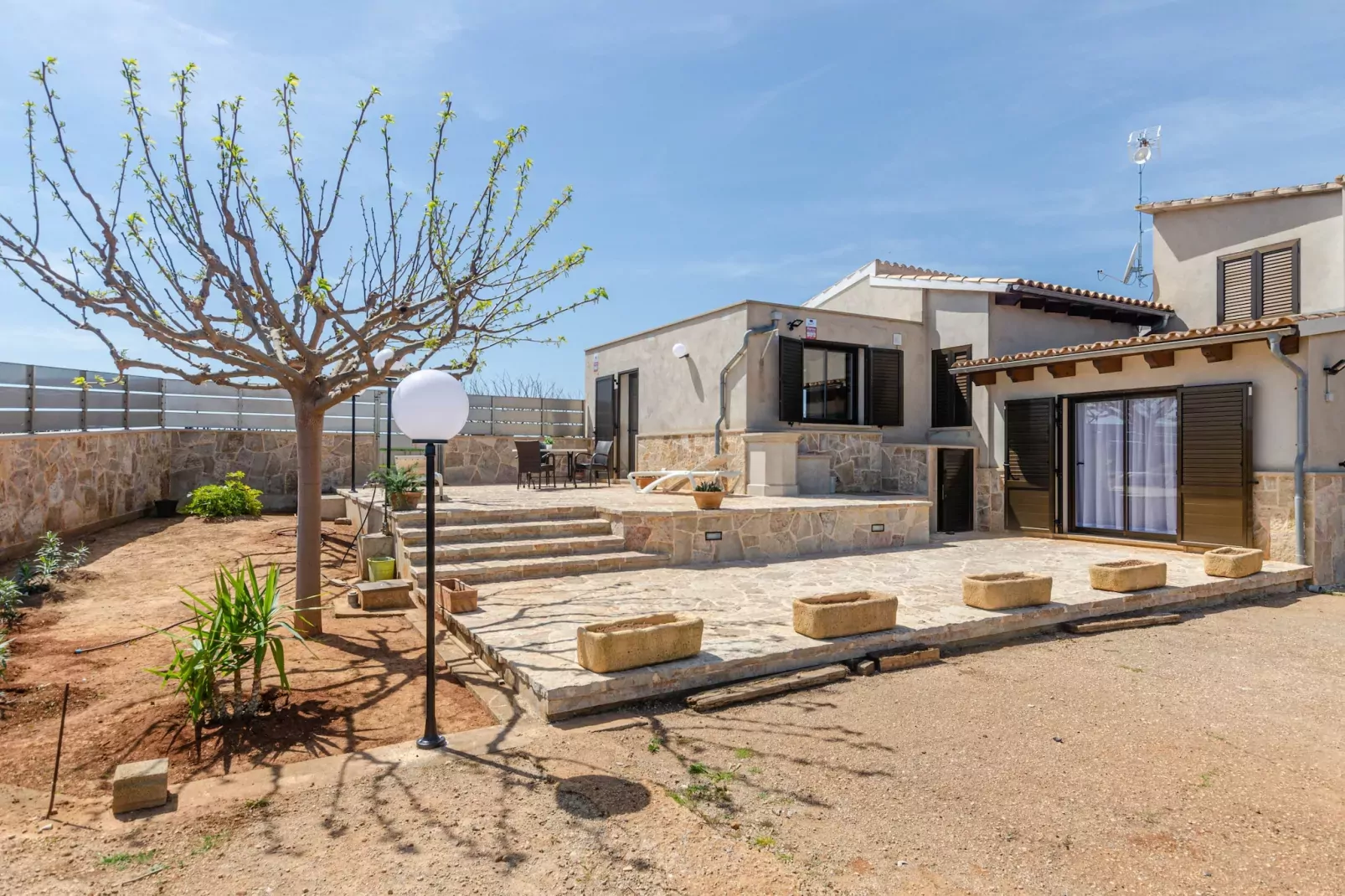 YourHouse Cas Padri-Außenbereich Sommer