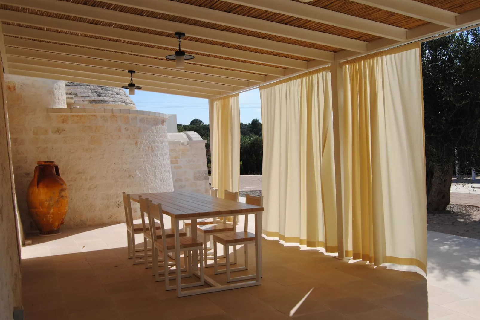 Trullo Rosa Ostuni-Terrace balcony