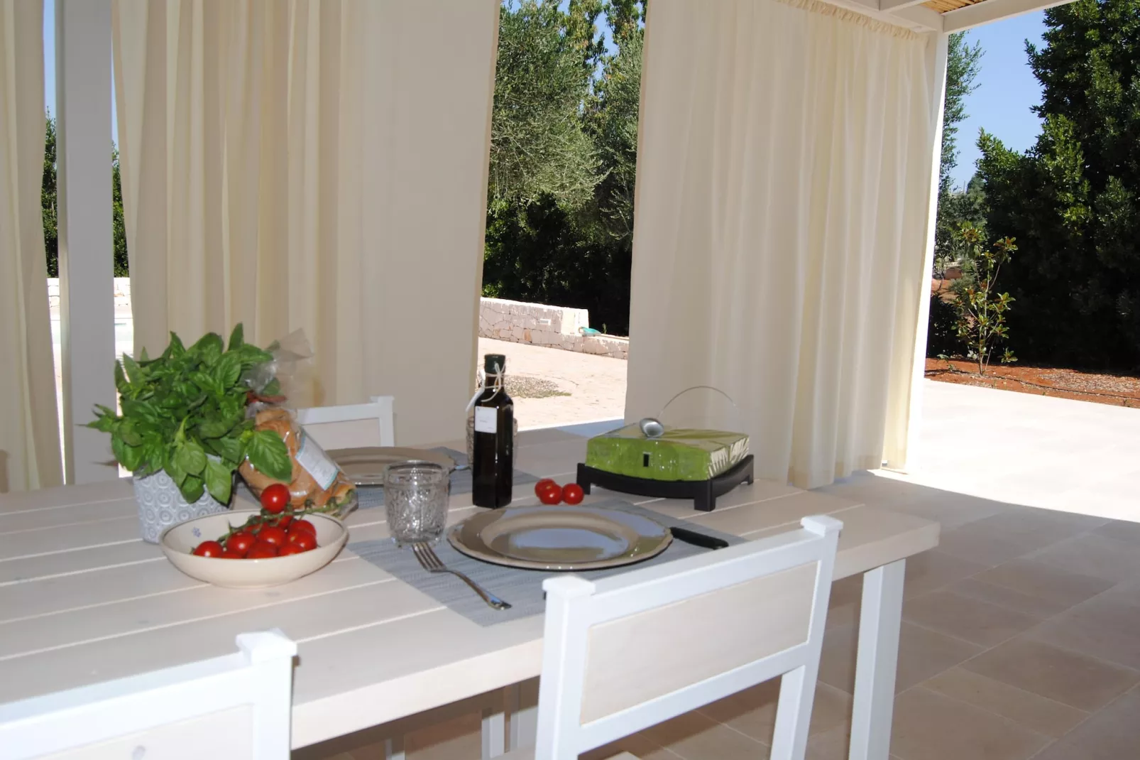 Trullo Rosa Ostuni-Terrace balcony
