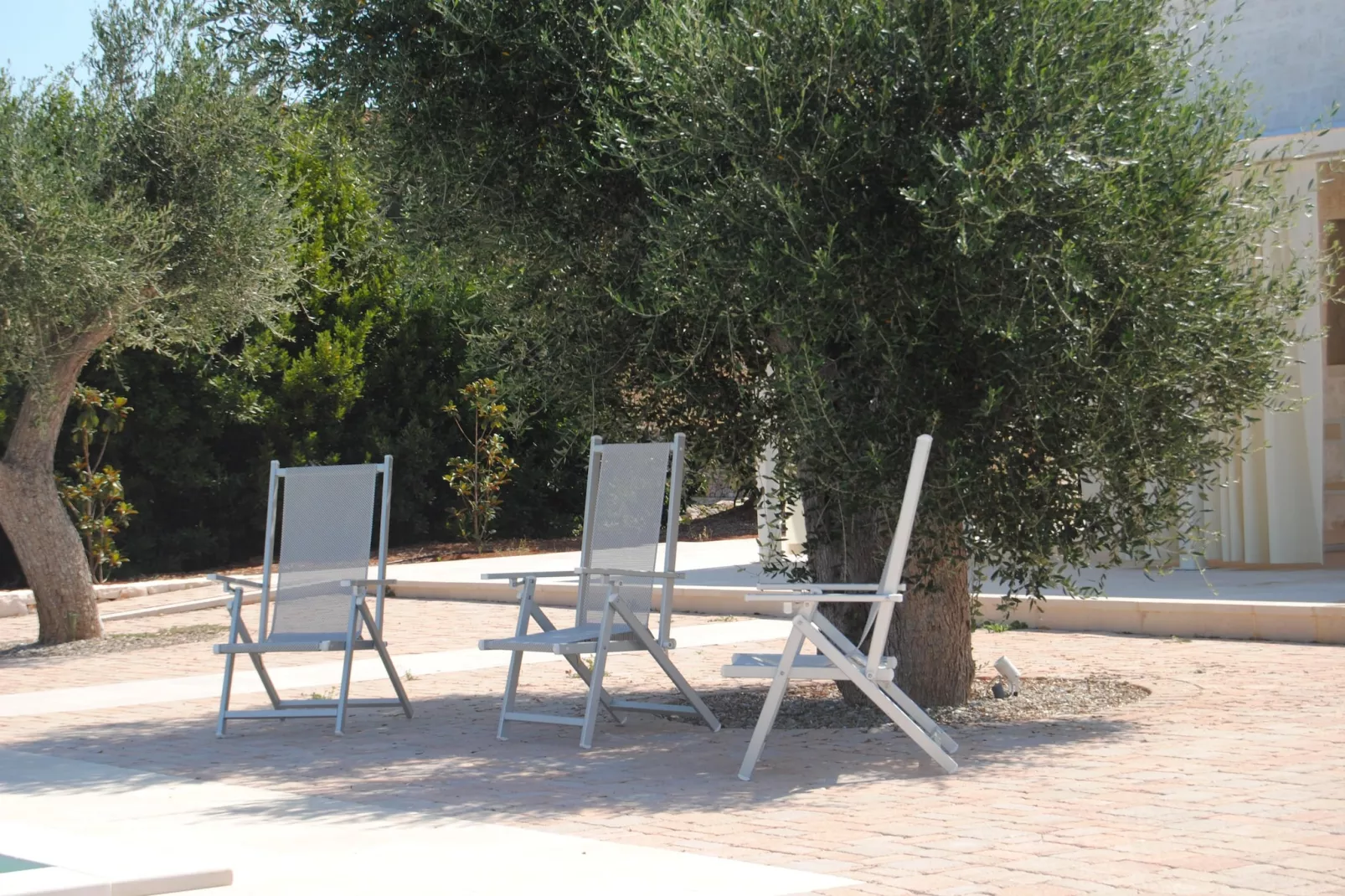 Trullo Rosa Ostuni-Gardens summer