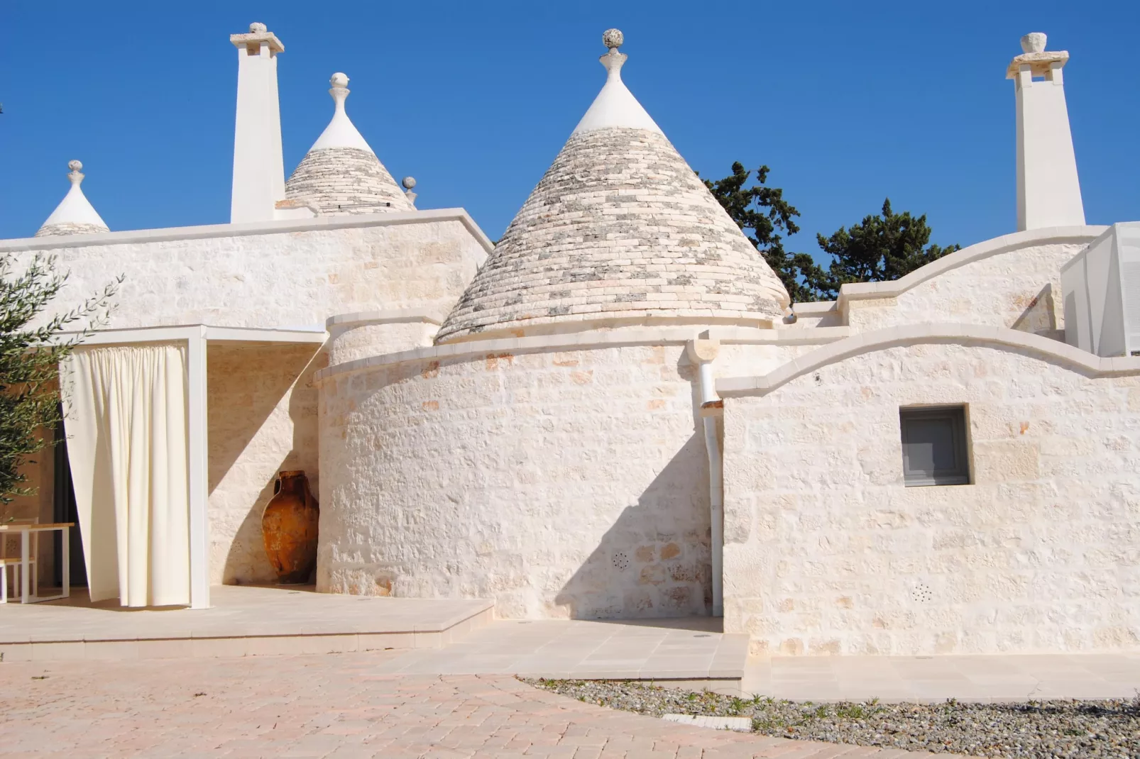 Trullo Rosa Ostuni-Exterior summer