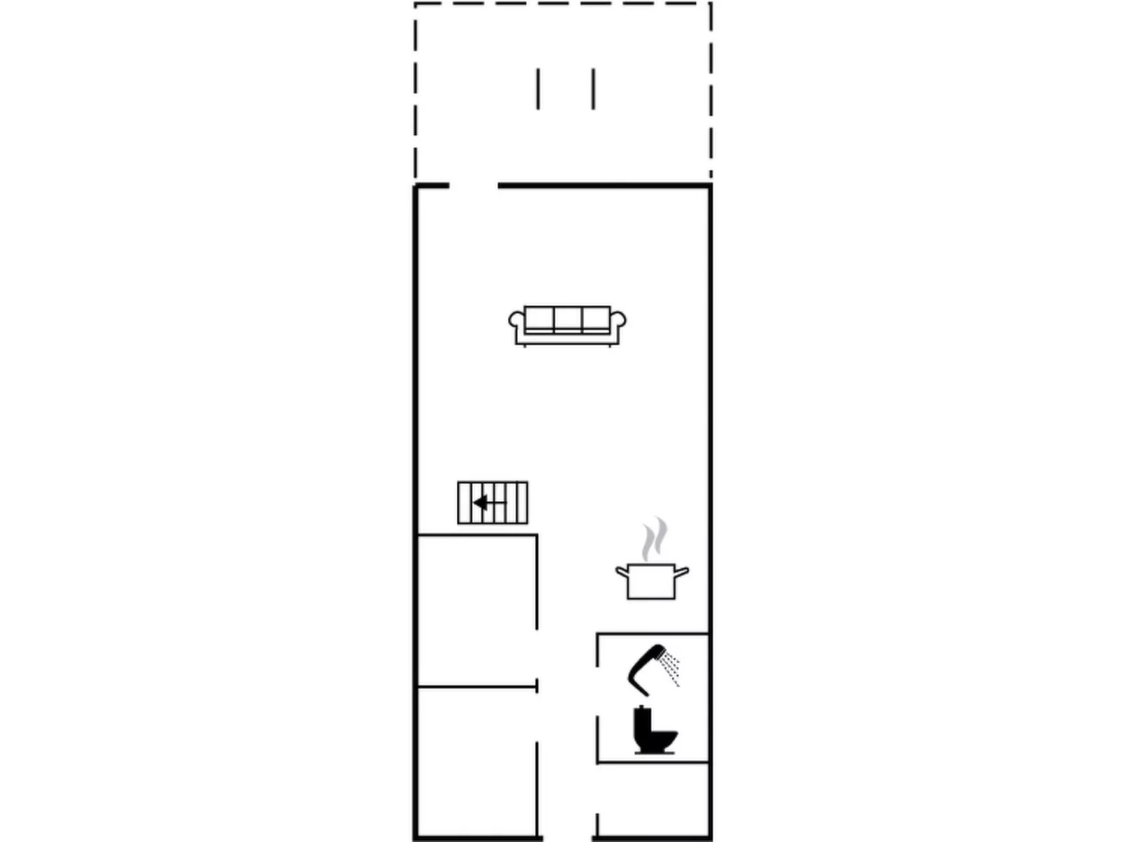 "Fredger" - 450m from the sea-Inside