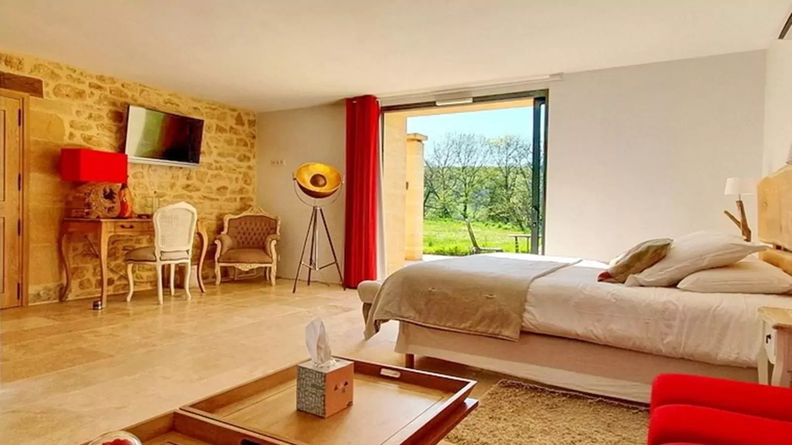 Gite de luxe-Schlafzimmer