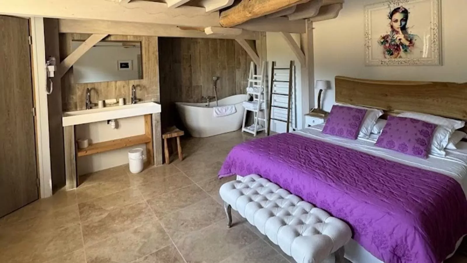 Gite de luxe-Schlafzimmer
