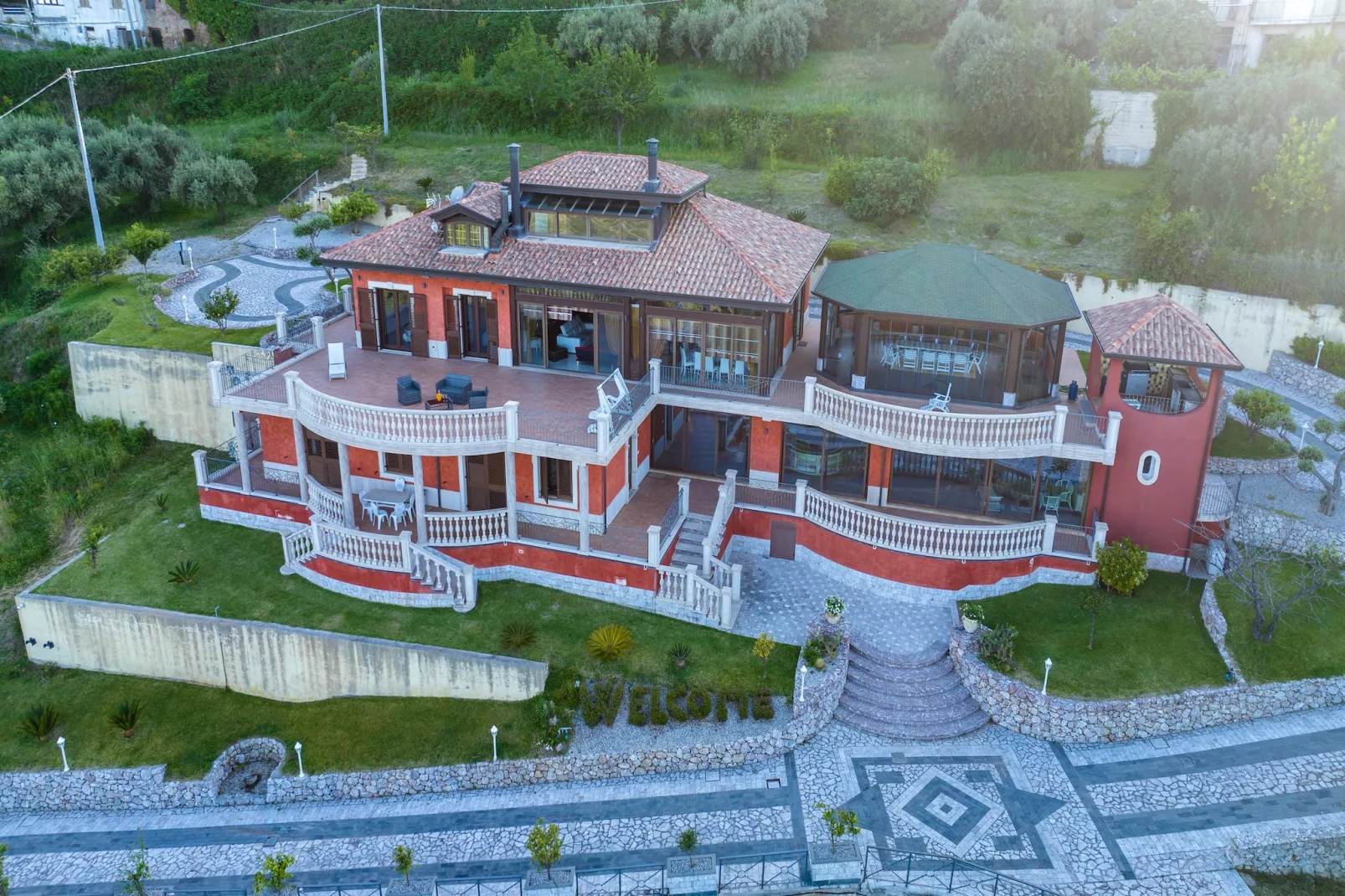 Villa Rosaria-Exterior summer