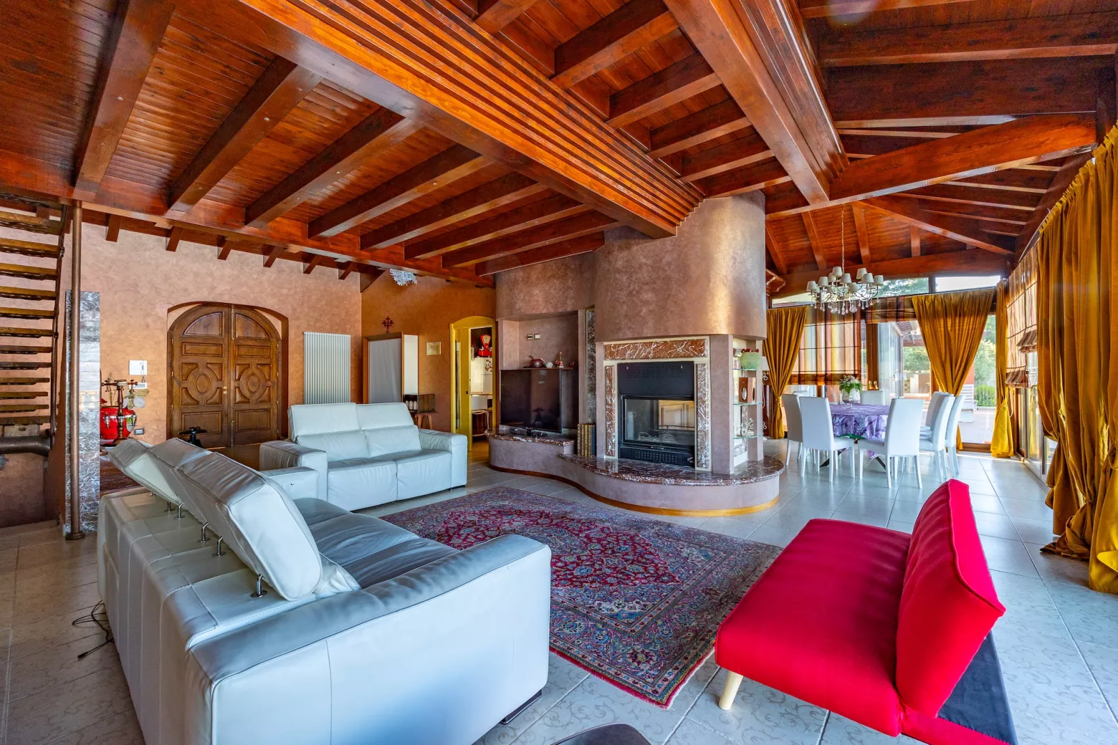 Villa Rosaria-Living room