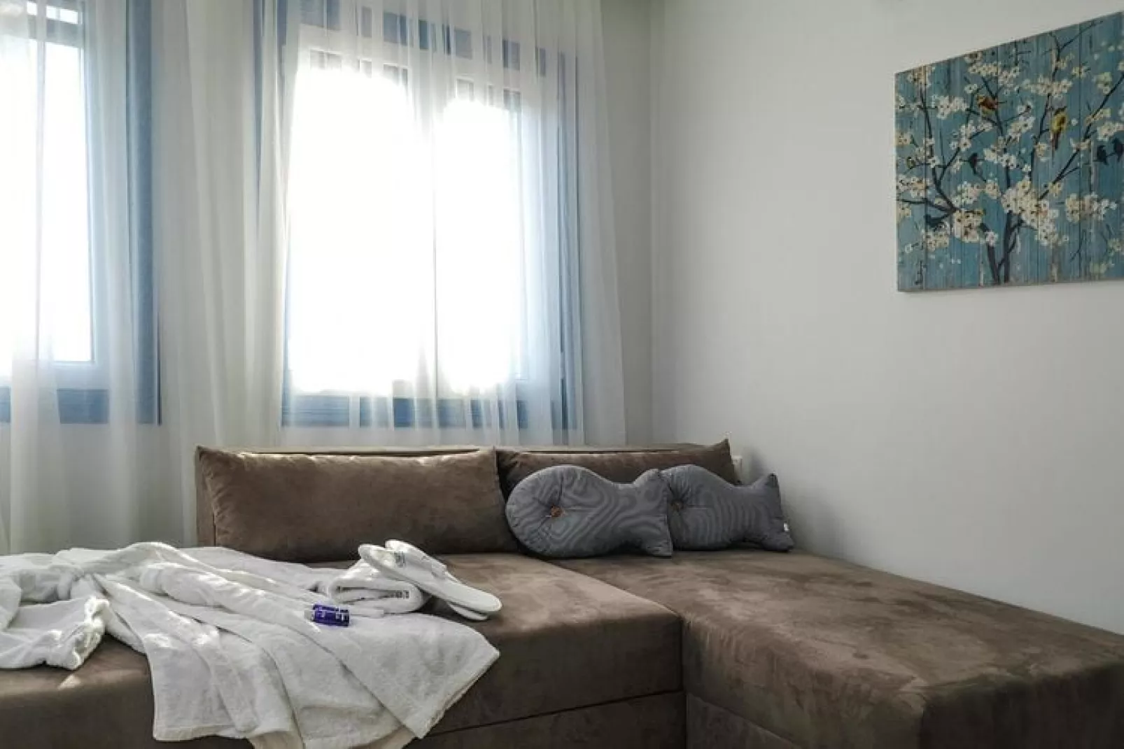 Holiday residence Acrotel Athena Villas, Elia Beach-Maisonette-Schlafzimmer